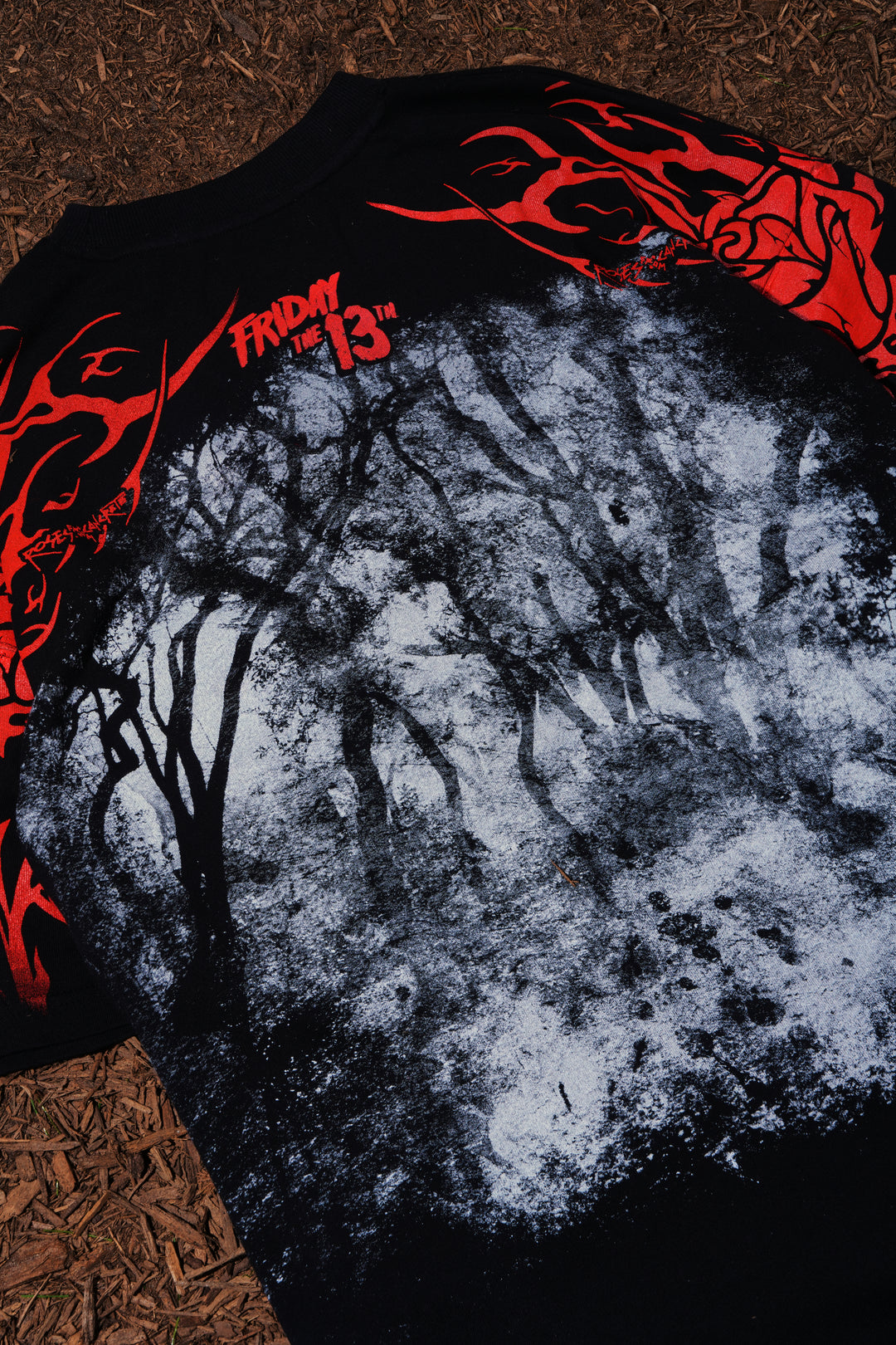 Jason Sees American Classic Oversized Tee in Black