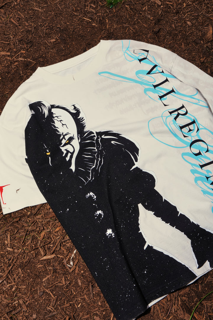 Come Home "Side By Side" 199X Oversized Tee in Butter