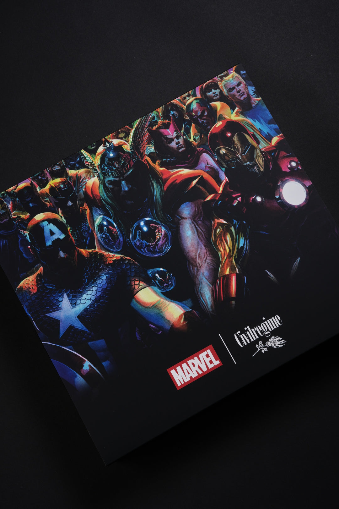 Marvel Avengers Side By Side 199X Tee "Box Set" in Multi Color