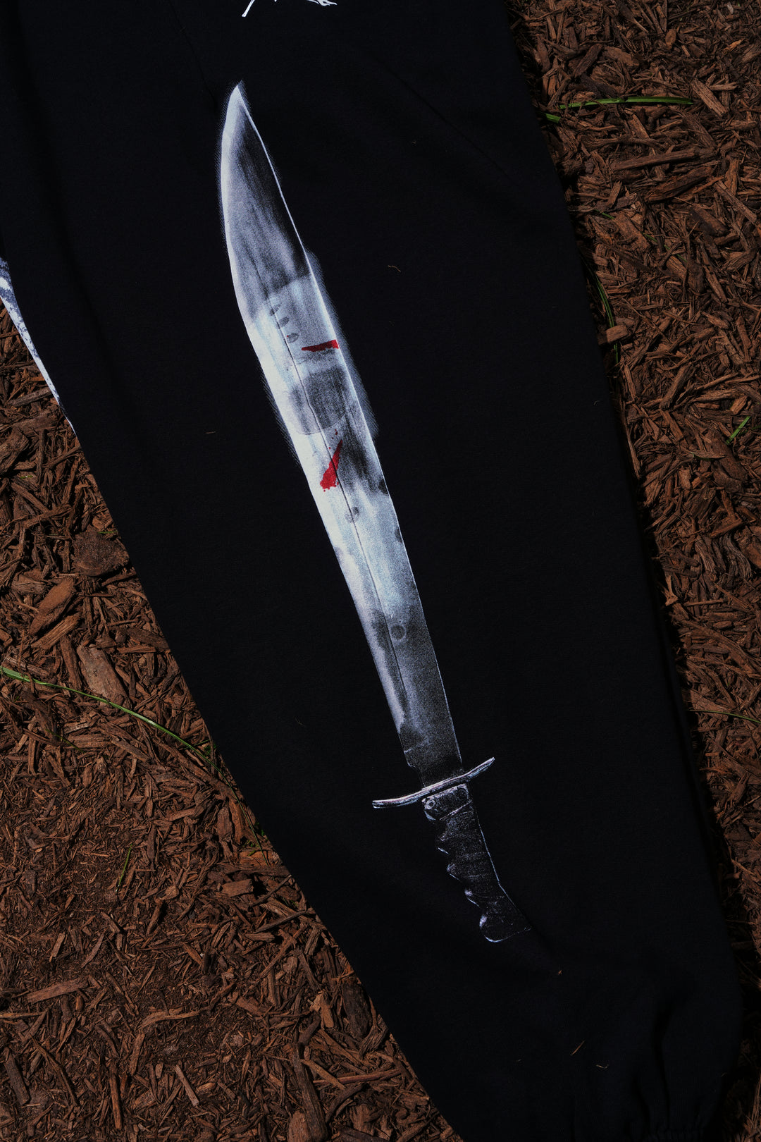 Crystal Lake Tales Lounger Sweat Pants in Black