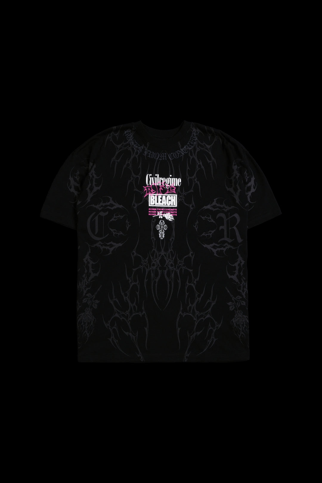 Grimmjow American Classic Oversized Tee in Black