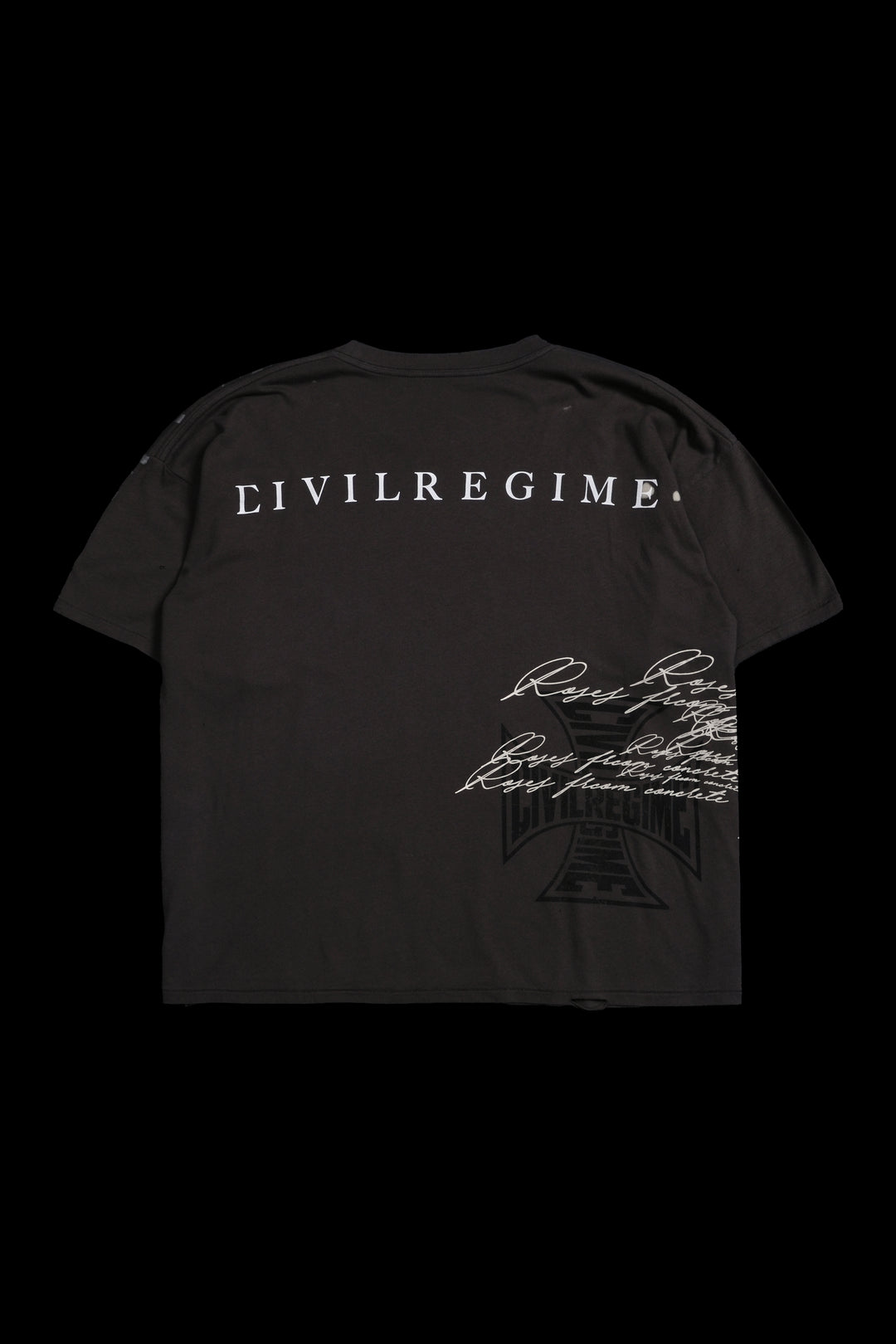 Lawless Threads Everyday Basic Tee in Vintage Ashes