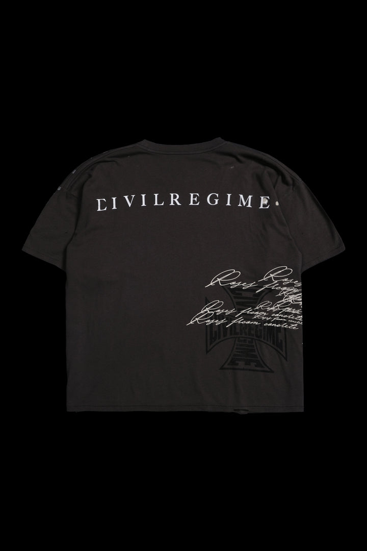 Lawless Threads Everyday Basic Tee in Vintage Ashes