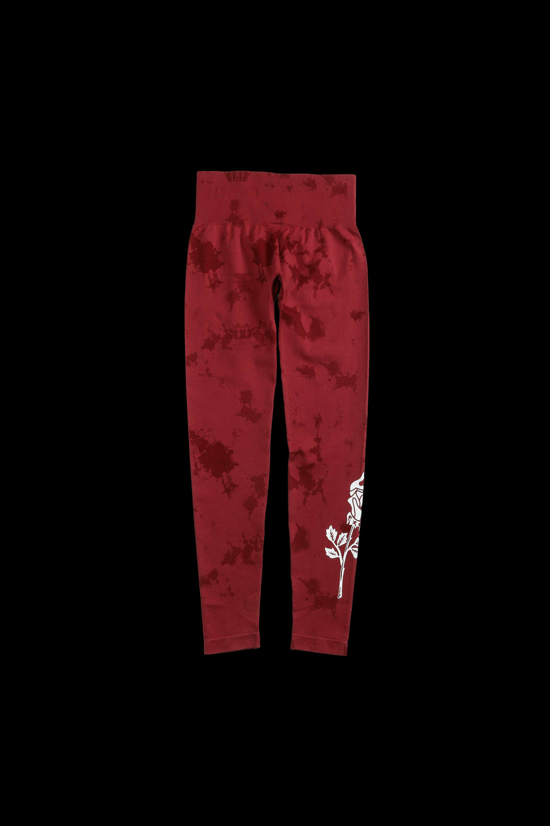 Kelly Seamless Leggings in Reaper Wash/Blush Red