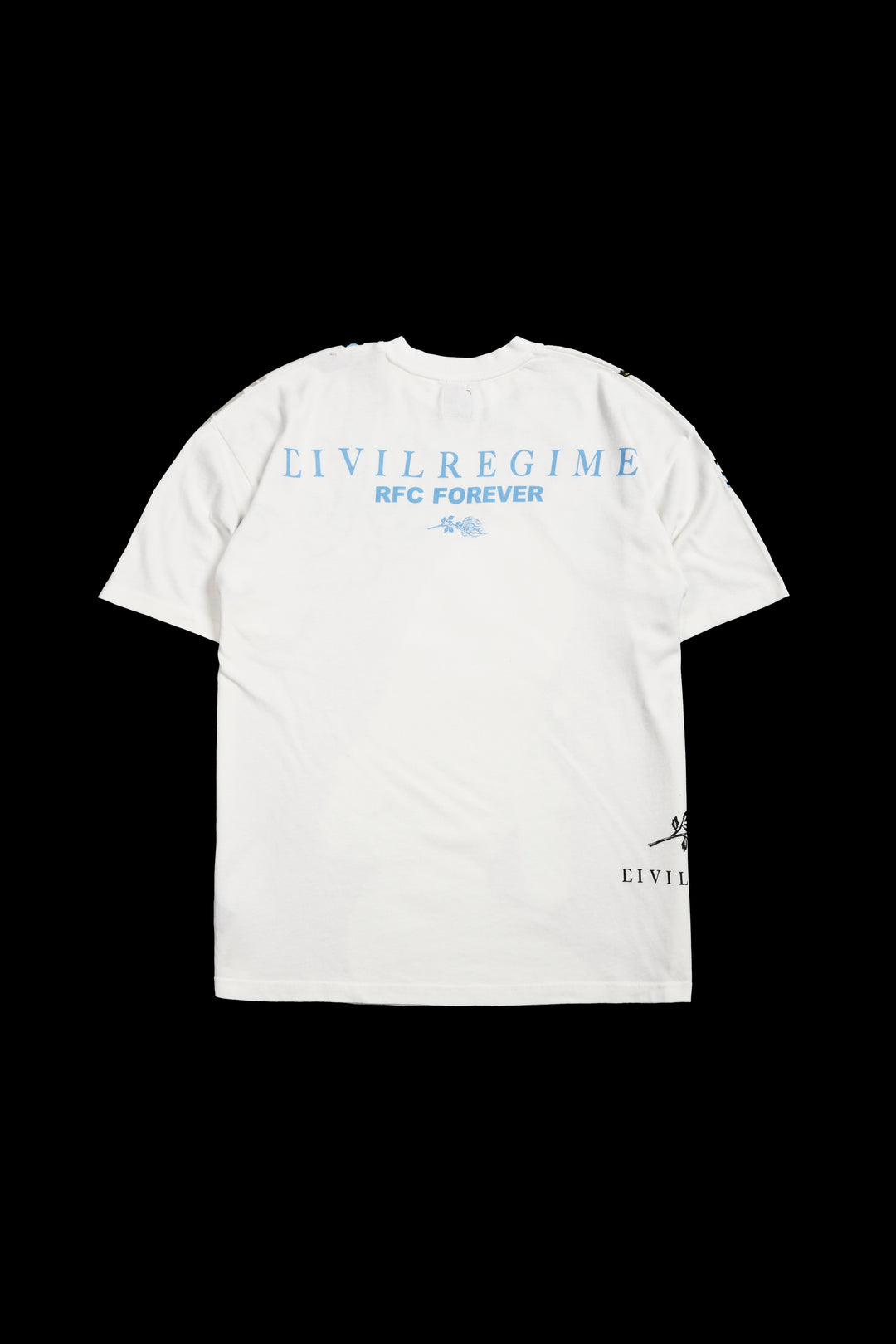 Stitch By Stitch American Classic Oversized Tee in Butter