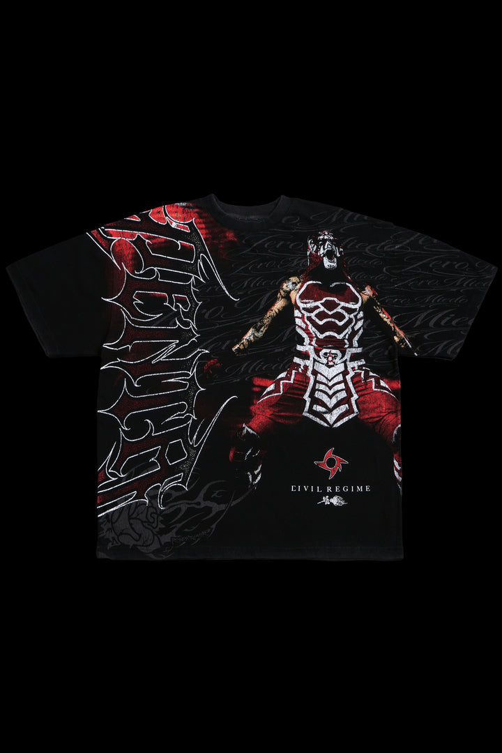 Penta Power Rage American Classic Oversized Tee in Vintage Black