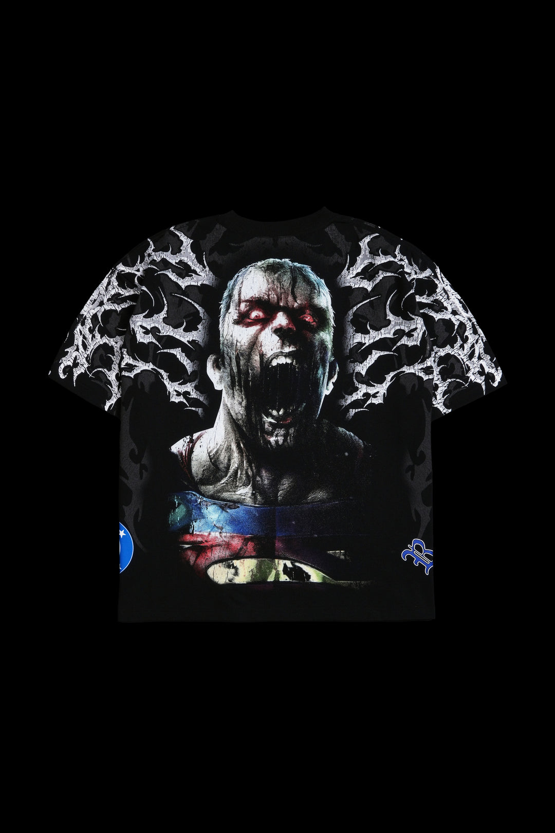 Roses Bleed Black Side By Side 199X Tee "Box Set" in Black