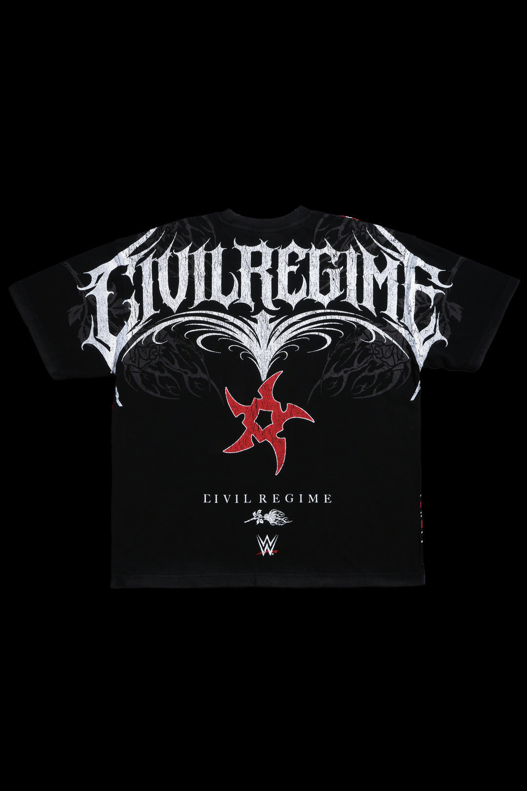 Penta Power Rage American Classic Oversized Tee in Vintage Black
