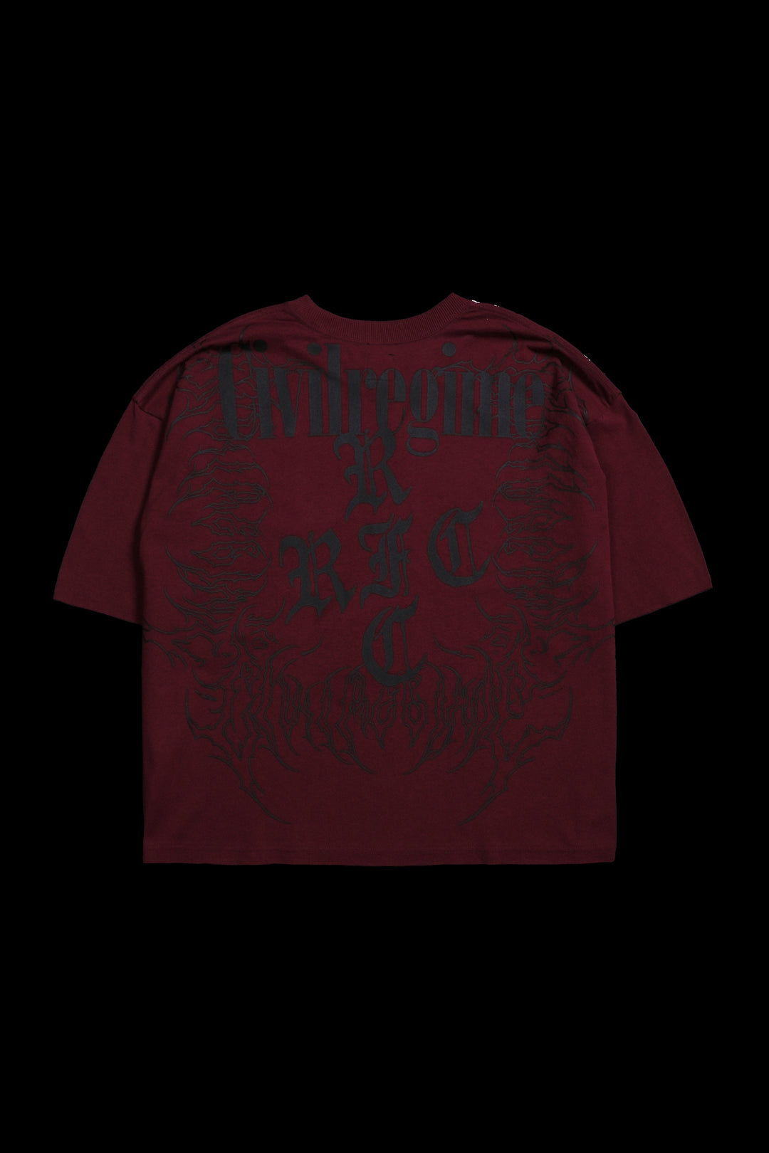Bloom Bankai Temptress Dungeon Tee in Oxblood