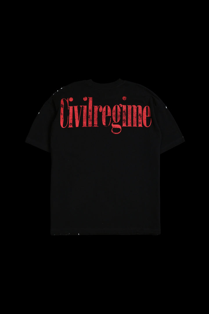 Dr. Doom V2 American Classic Oversized Tee in Black