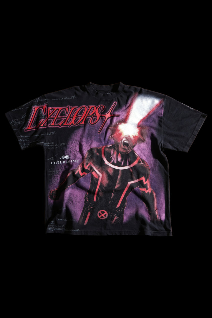 Cyclops Infinite American Classic Oversized Tee in Black