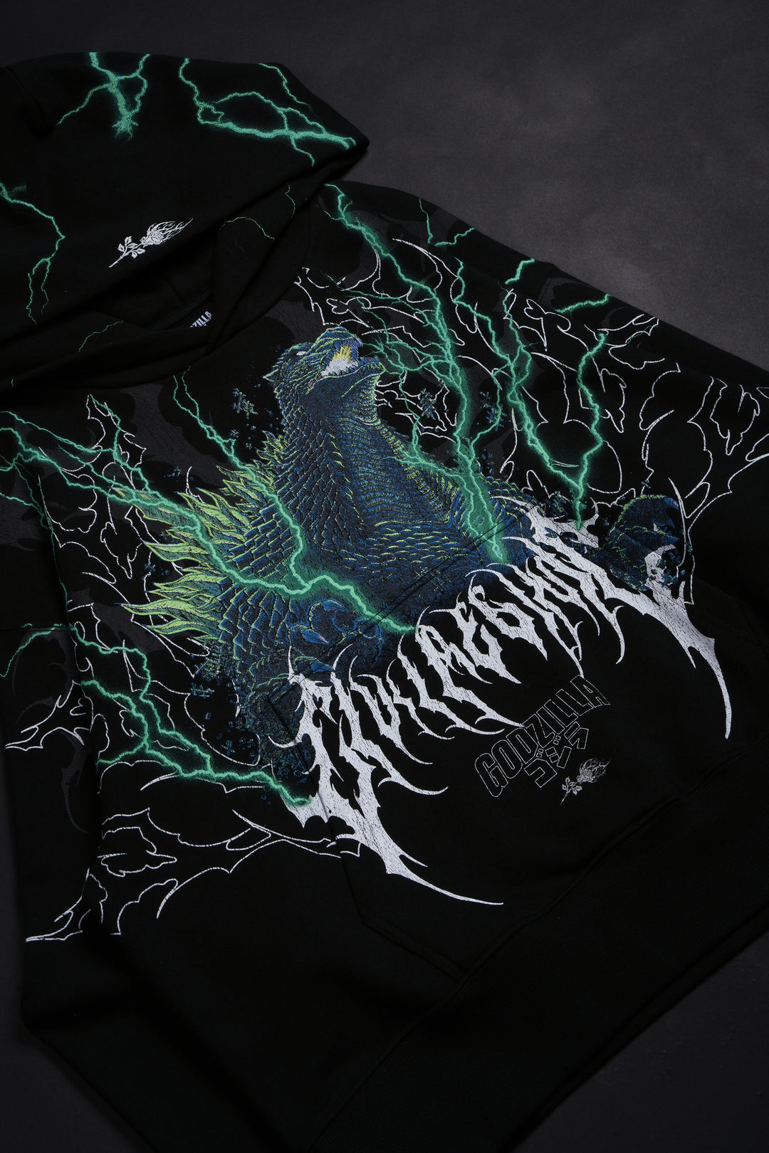 Electric Rage Forever Hoodie in Black