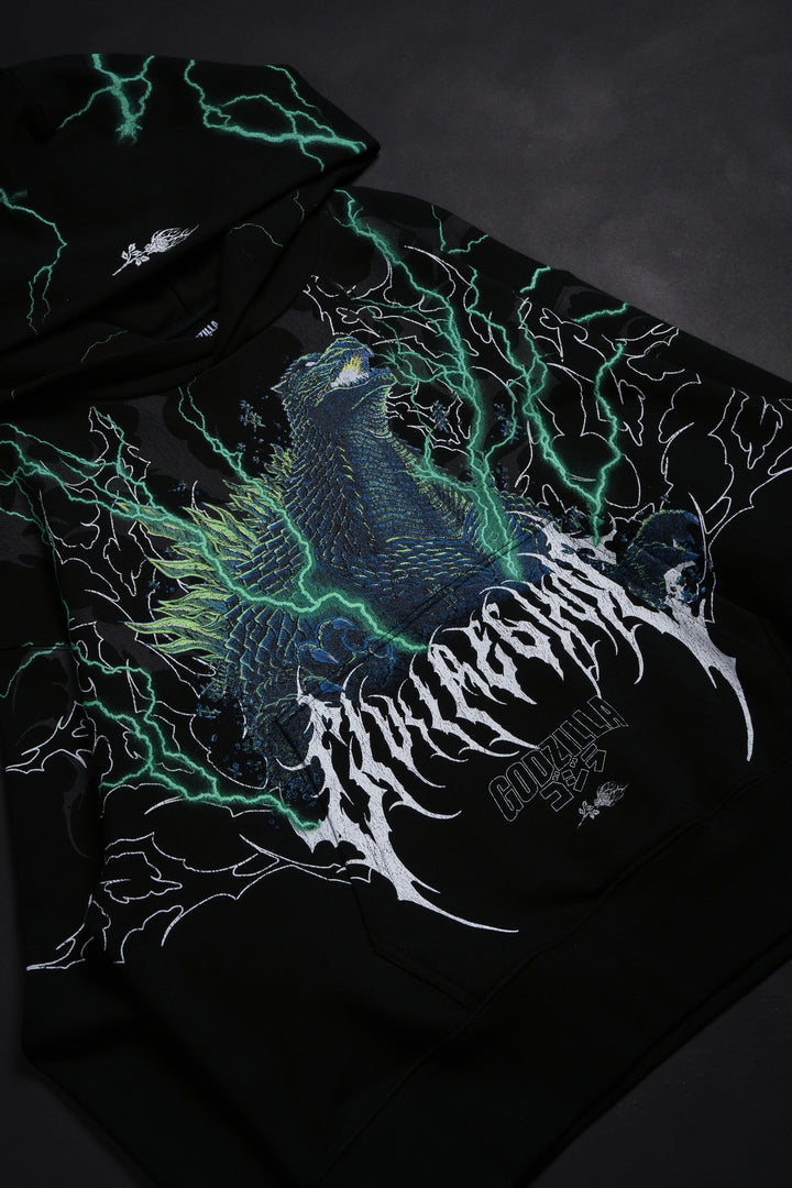 Electric Rage Forever Hoodie in Black