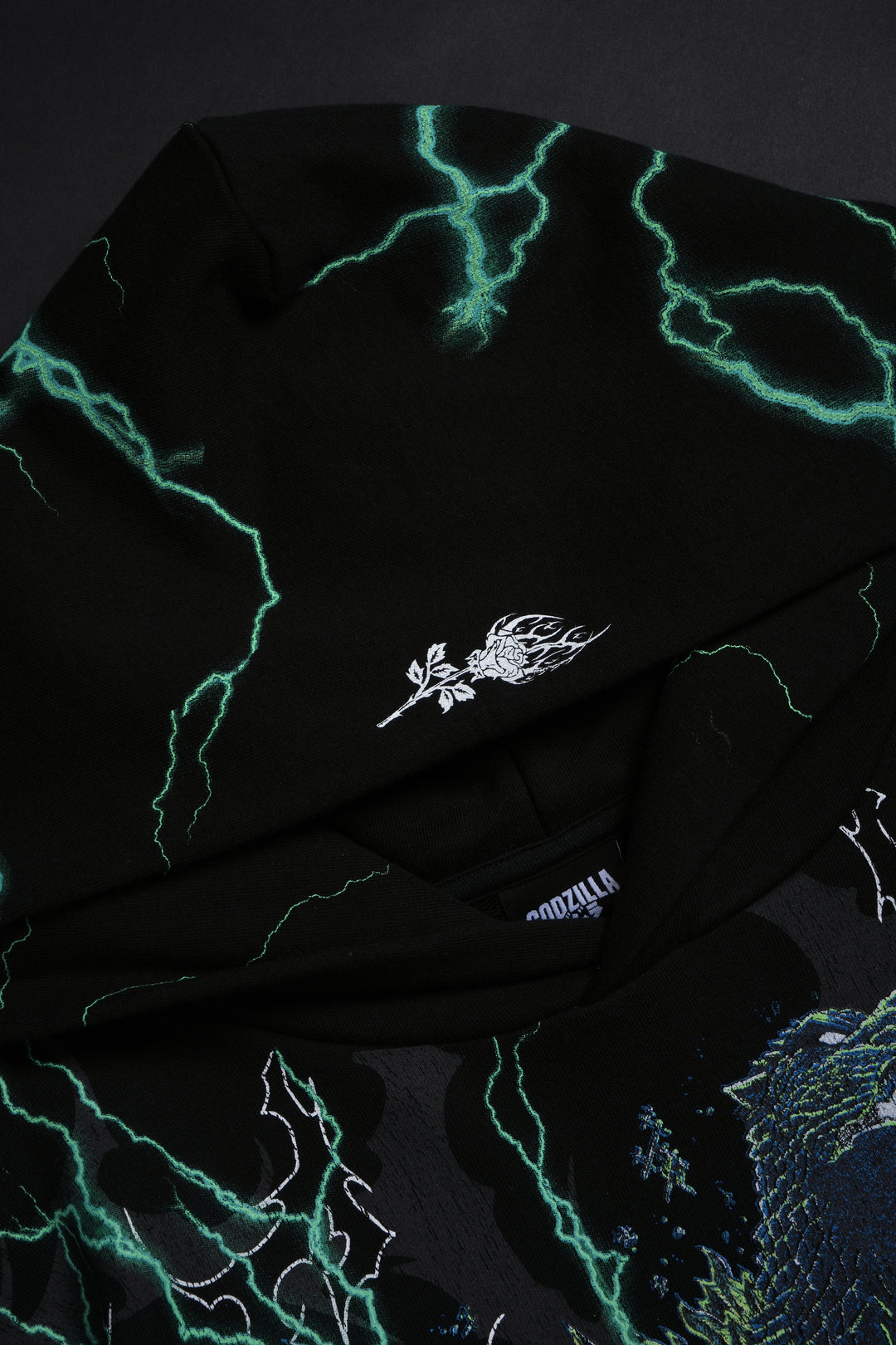 Electric Rage Forever Hoodie in Black