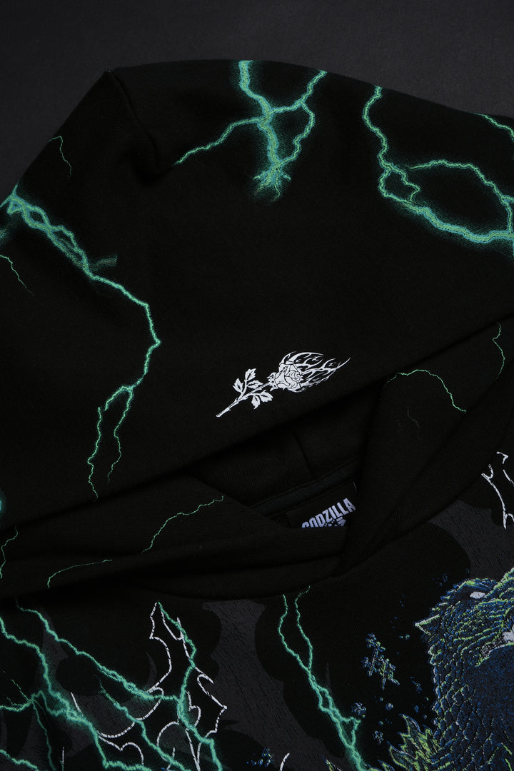 Electric Rage Forever Hoodie in Black