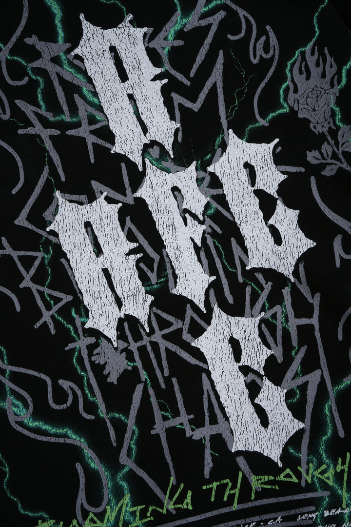 Electric Rage Forever Hoodie in Black