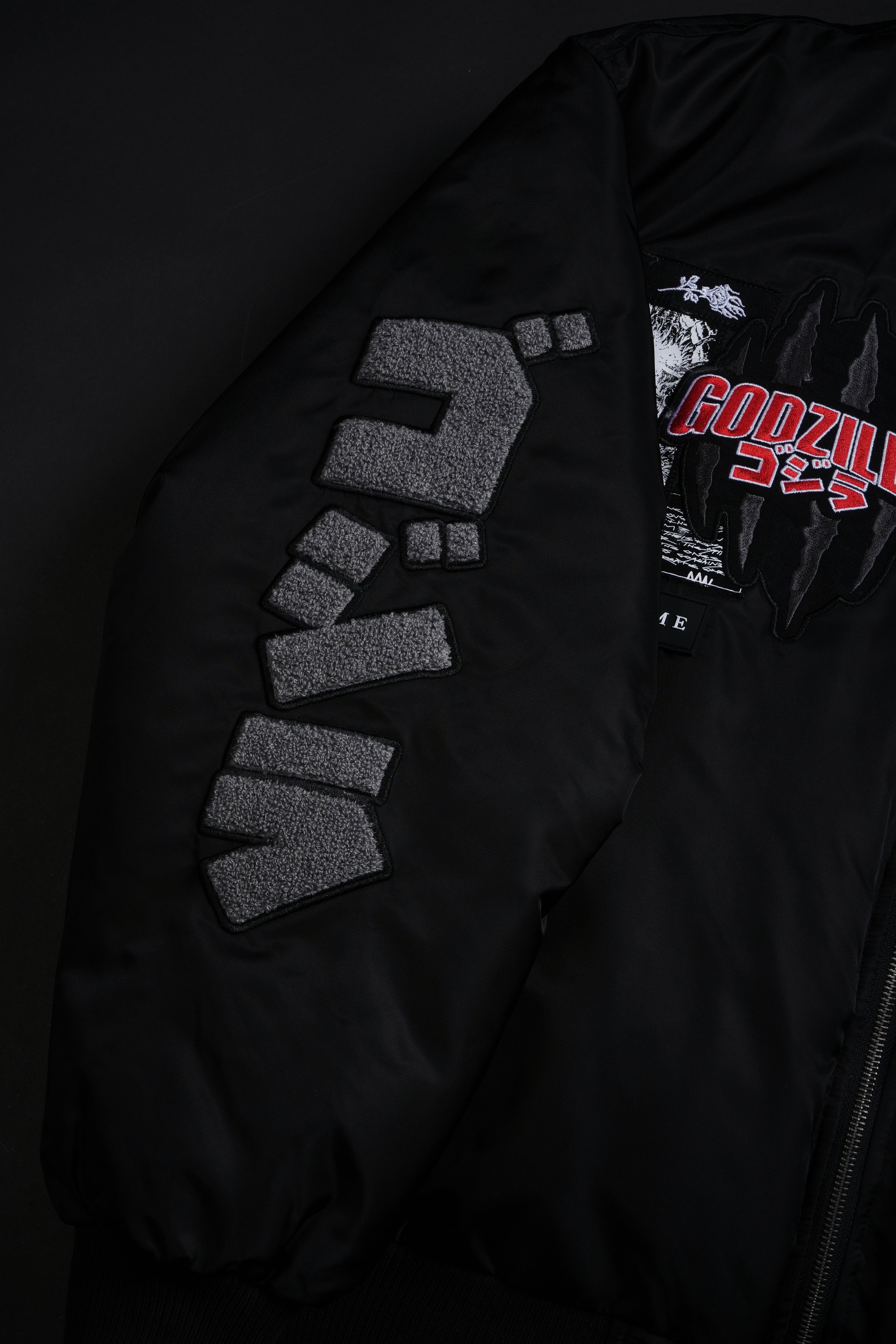 Zilla's Wrath Concrete Bomber Jacket in Black – Civil Regime