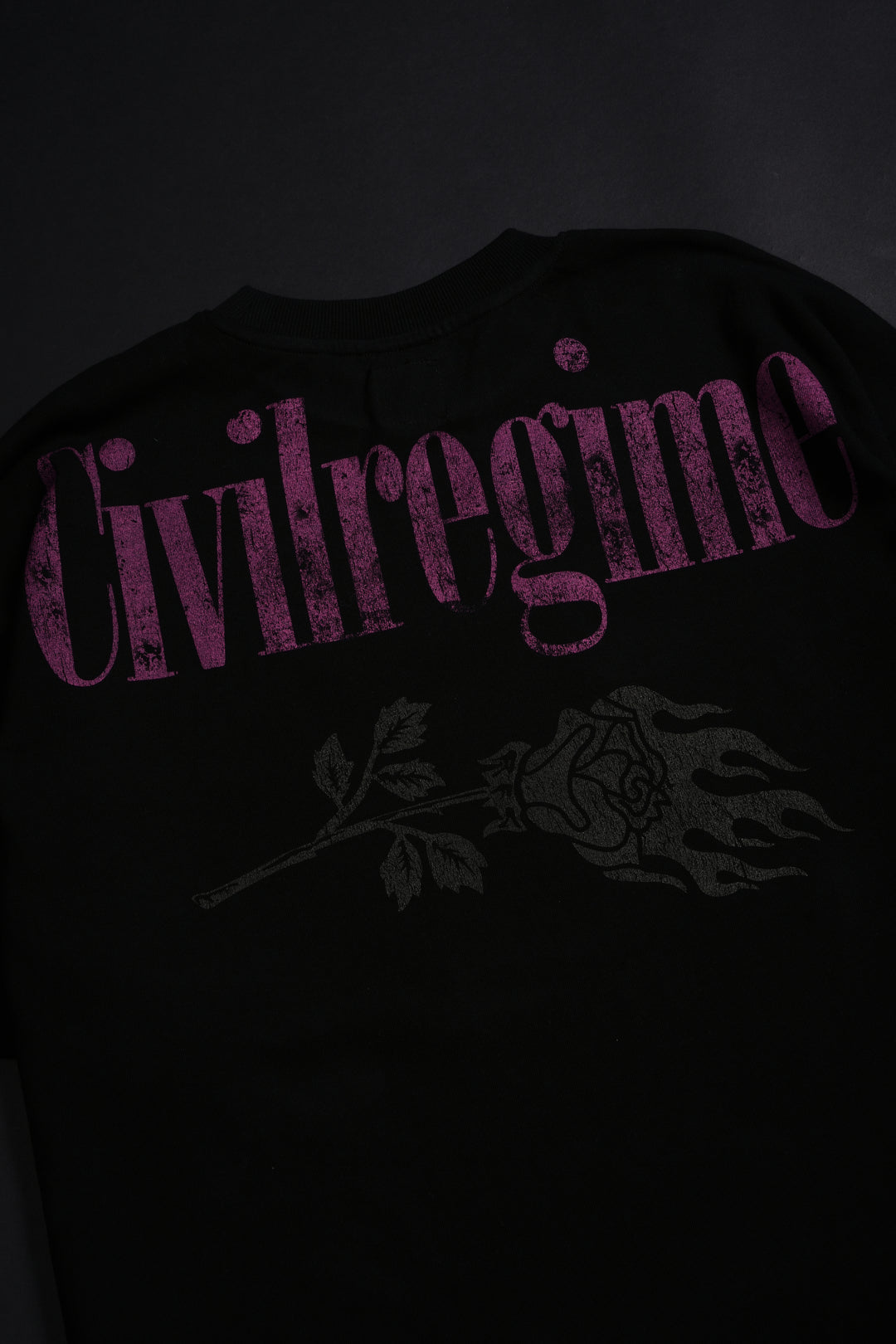 XOXO LIV American Classic Oversized Tee in Black