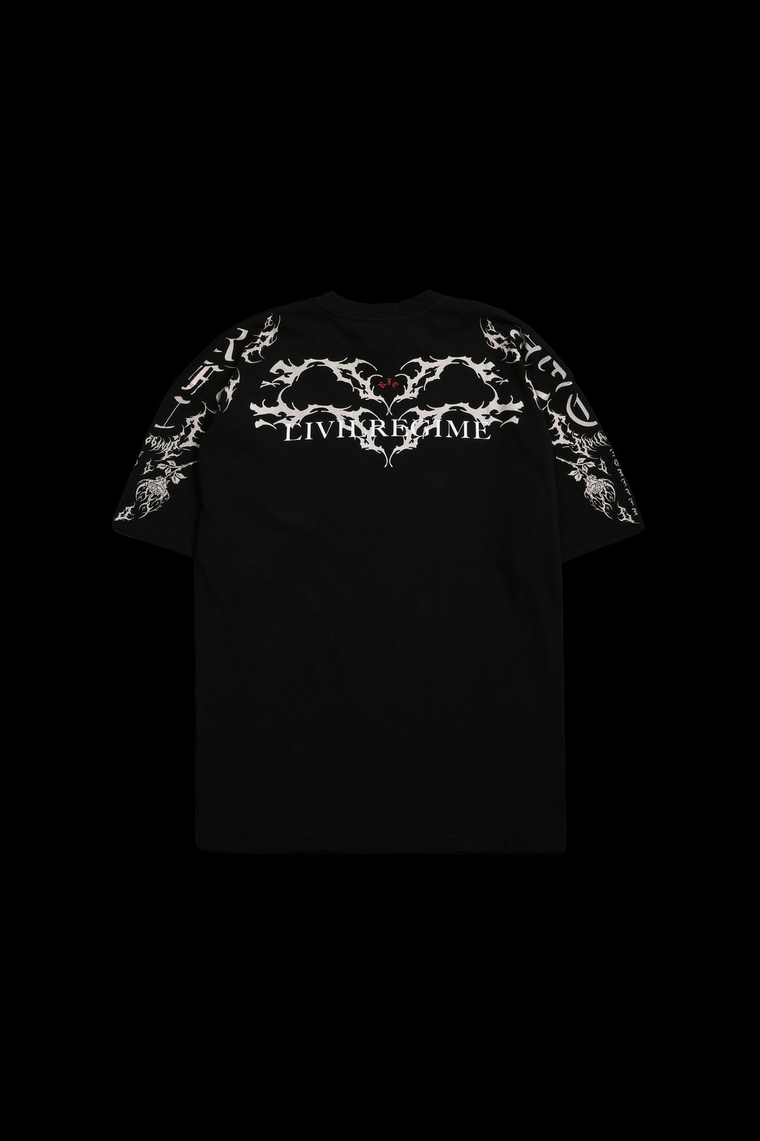 All Eyes On Me American Classic Oversized Tee in Black