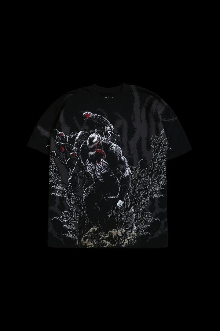 Venom American Classic Oversized Tee in Black