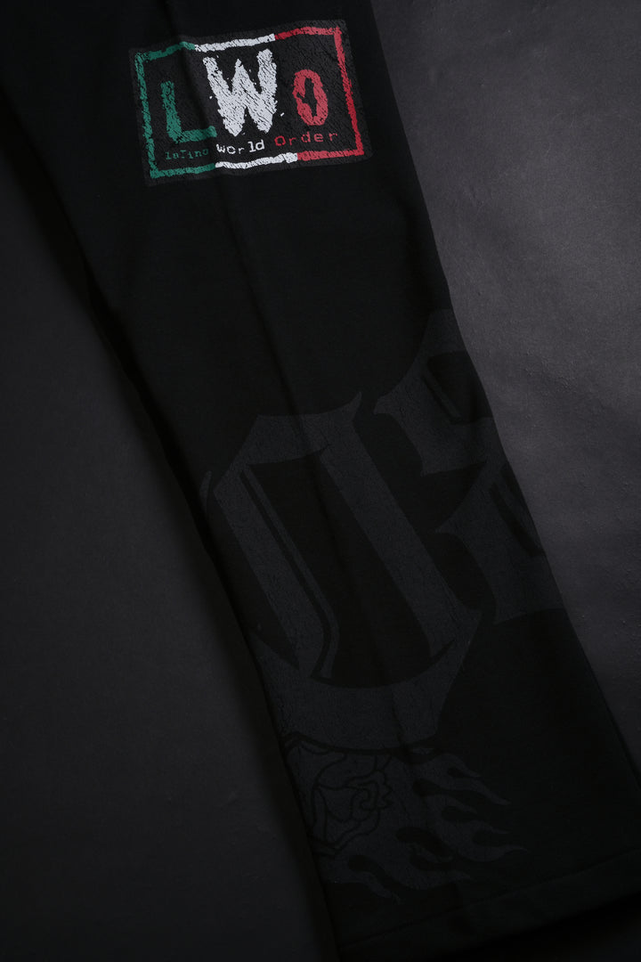 Black Rose RFC Eternal Wide Leg Pants in Black