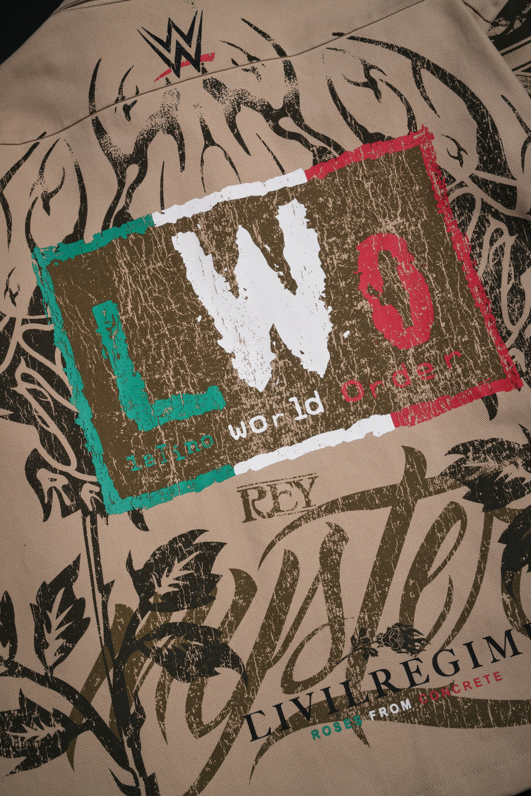 Mysterio Azteca Vince L/S Shirt in Tan