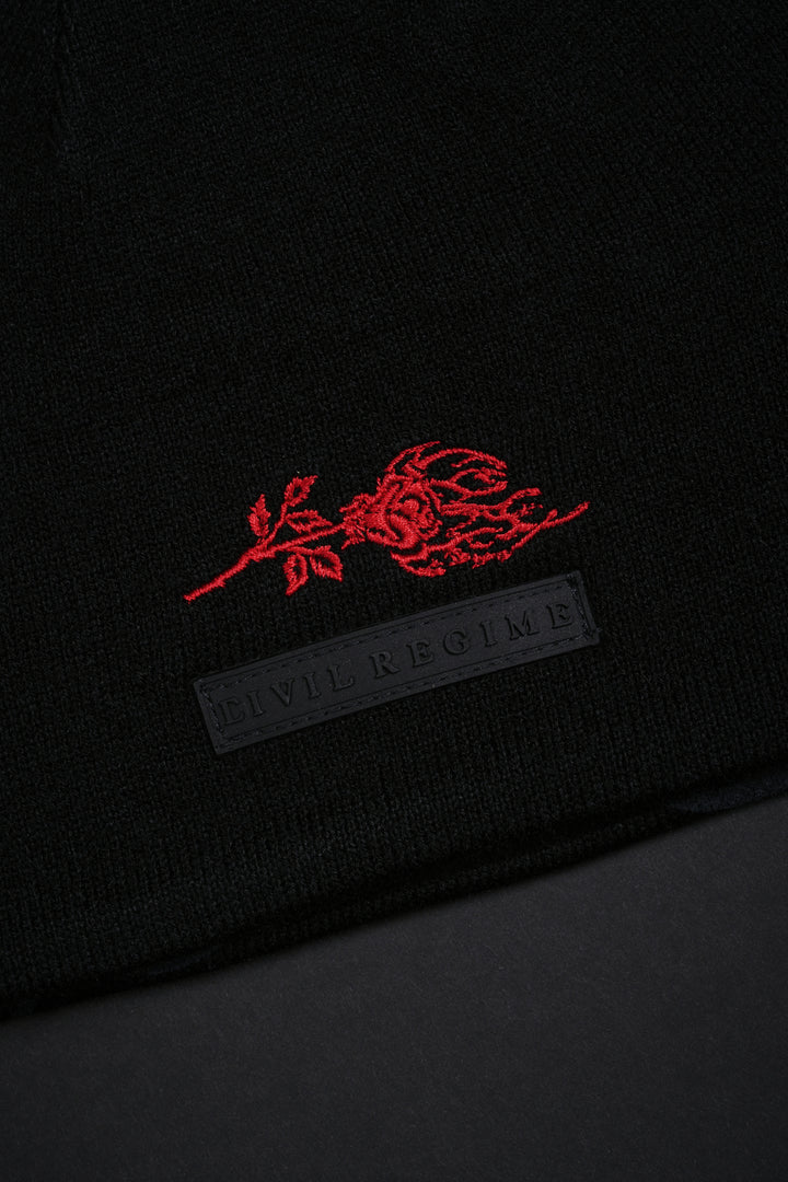 Frog Splash Civil Beanie 2.0 in Black