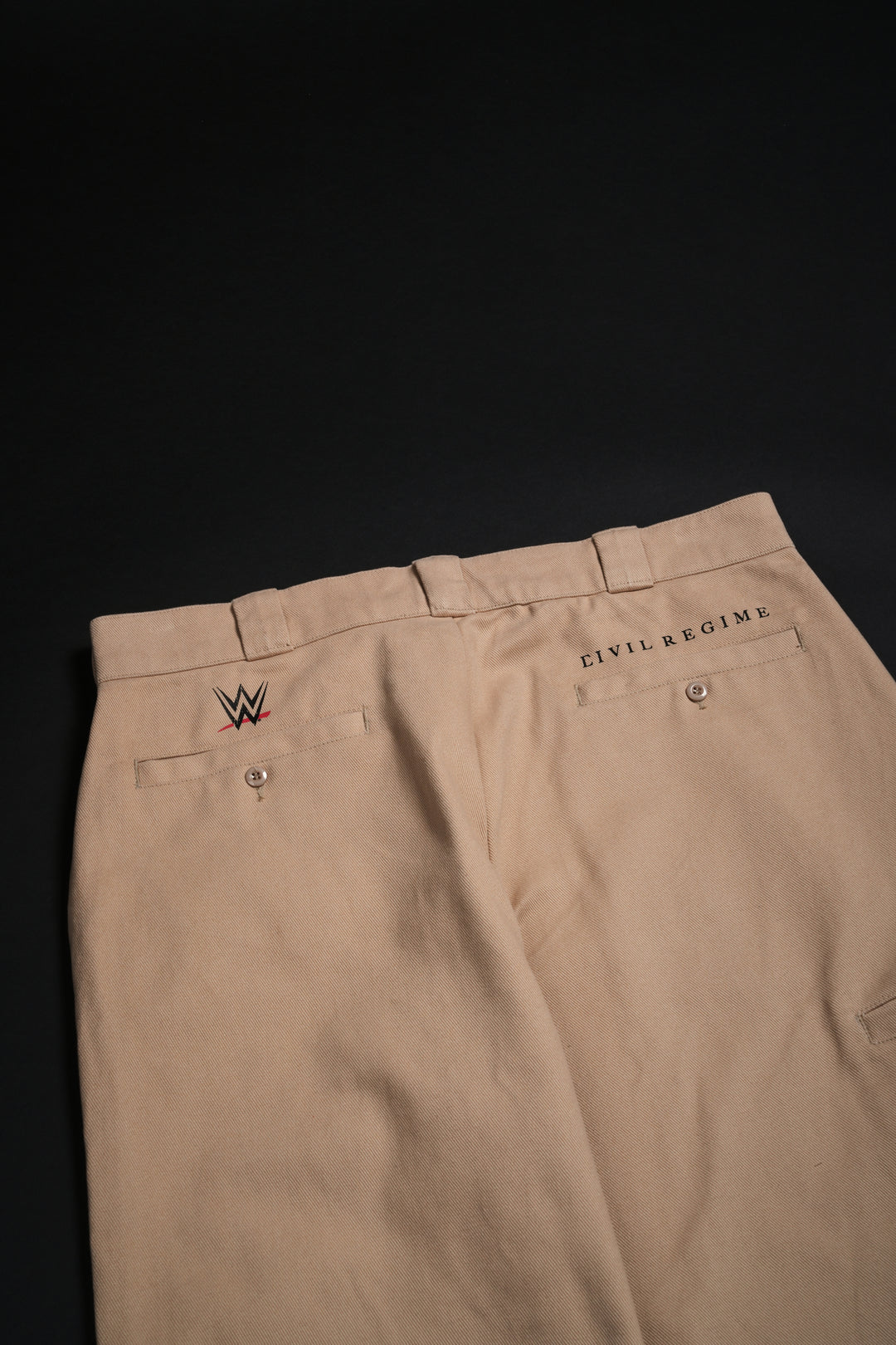Mysterio Azteca Blue Collar Pants in Tan