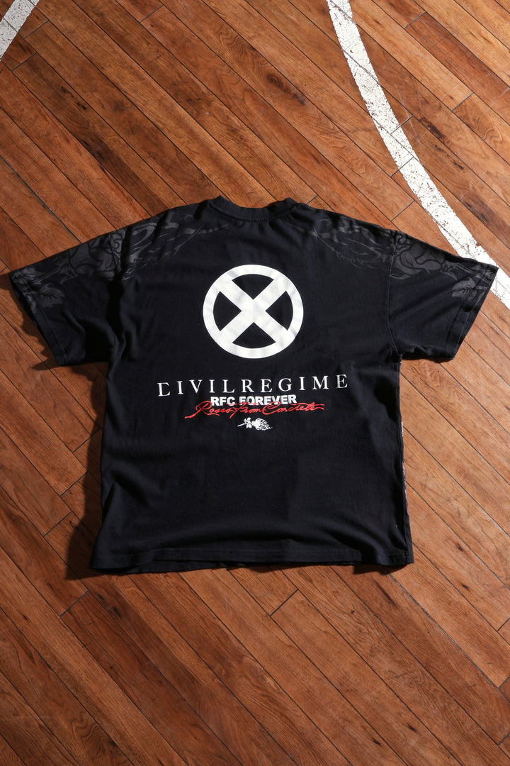 Mystic Silence 199X Oversized Tee in Black