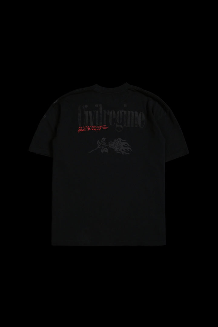 Venom American Classic Oversized Tee in Black
