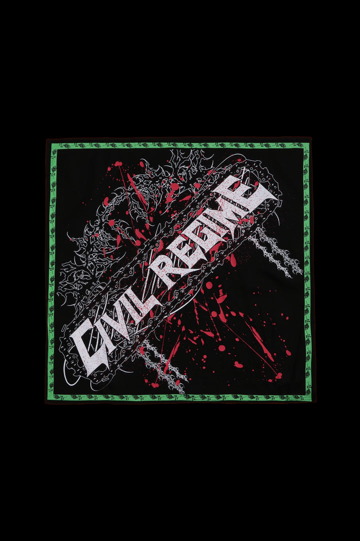 Blood On Concrete Bandana in Black