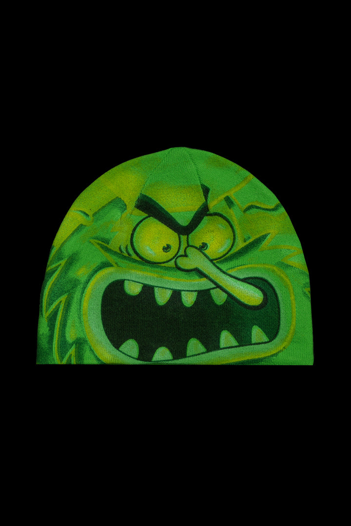 Green Chaos Civil Beanie 2.0 in Haunted Green
