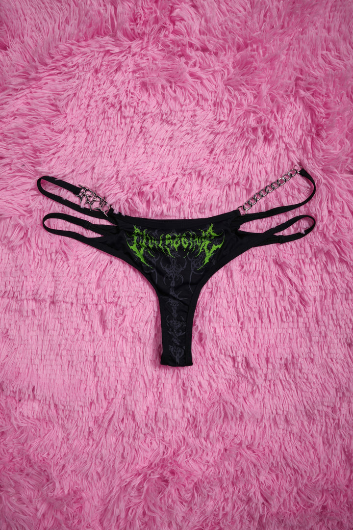 Blackout Baby Chainkini Bottom in Black