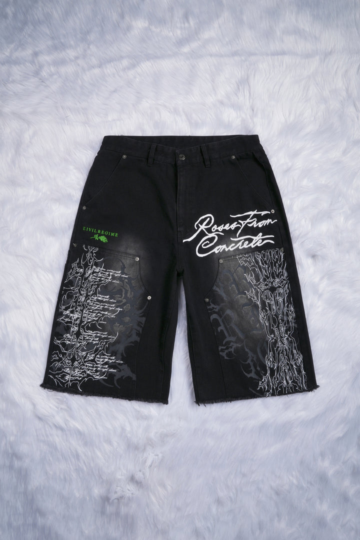 Desires Civil Jorts in Black