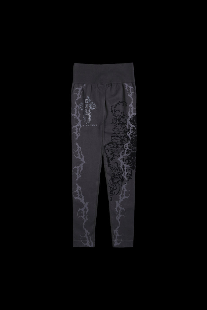 Save Yourself Kelly Seamless Scrunch Leggings in Ash Gray