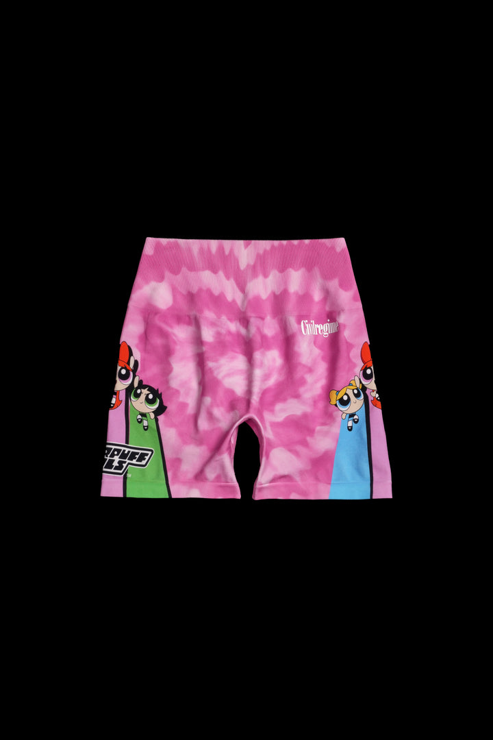 Kelly Seamless Shorts in Cosmic Bloom Print