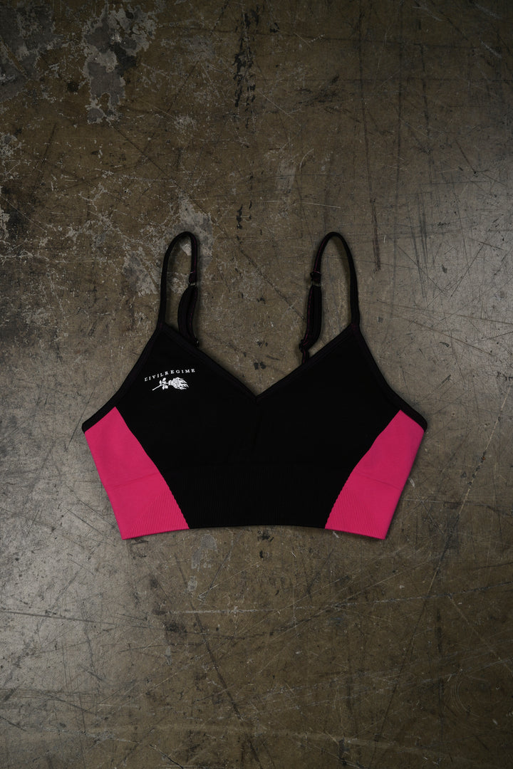 Danger Regime Kelly Seamless Bra in Black