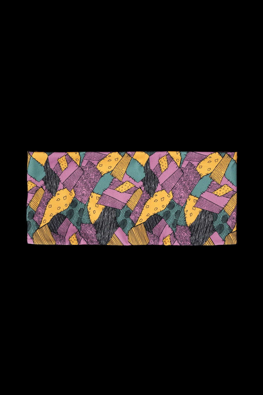Patched Up Bandeau Top in Multi Color