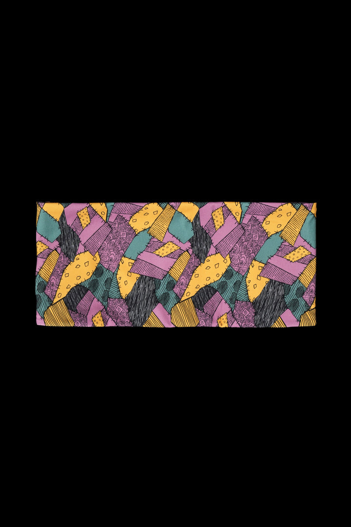 Patched Up Bandeau Top in Multi Color