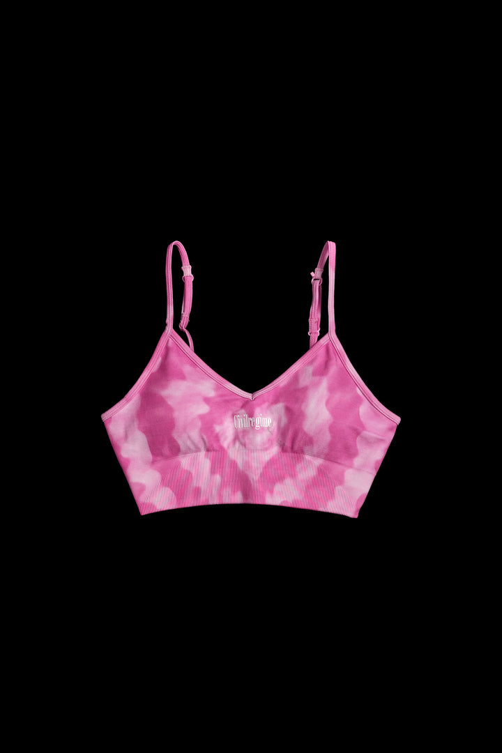 Kelly Seamless Bra in Cosmic Bloom Print