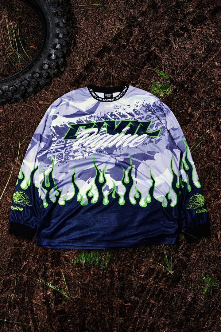 Extreme Regime L/S Jersey in Black