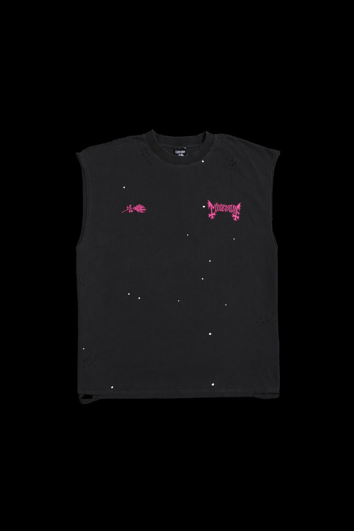 Civil Concrete FMR Muscle Tee in Vintage Ashes