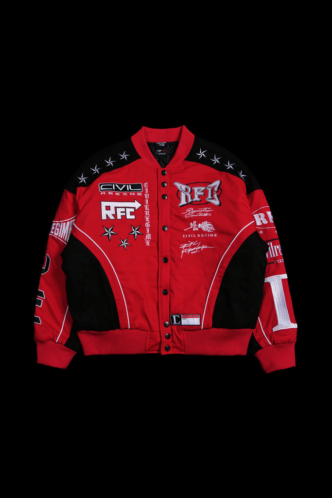 RF1 Racing Jacket in Radiant Red-Black – Civil Regime