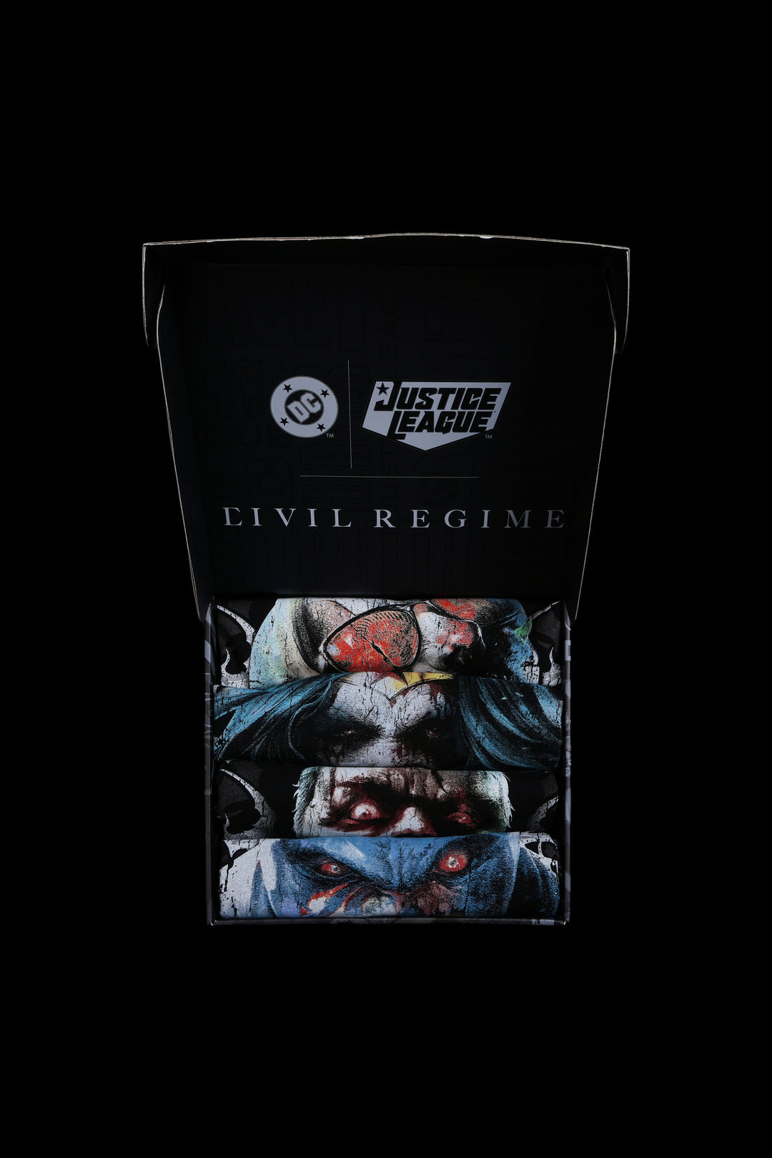Roses Bleed Black Side By Side 199X Tee "Box Set" in Black