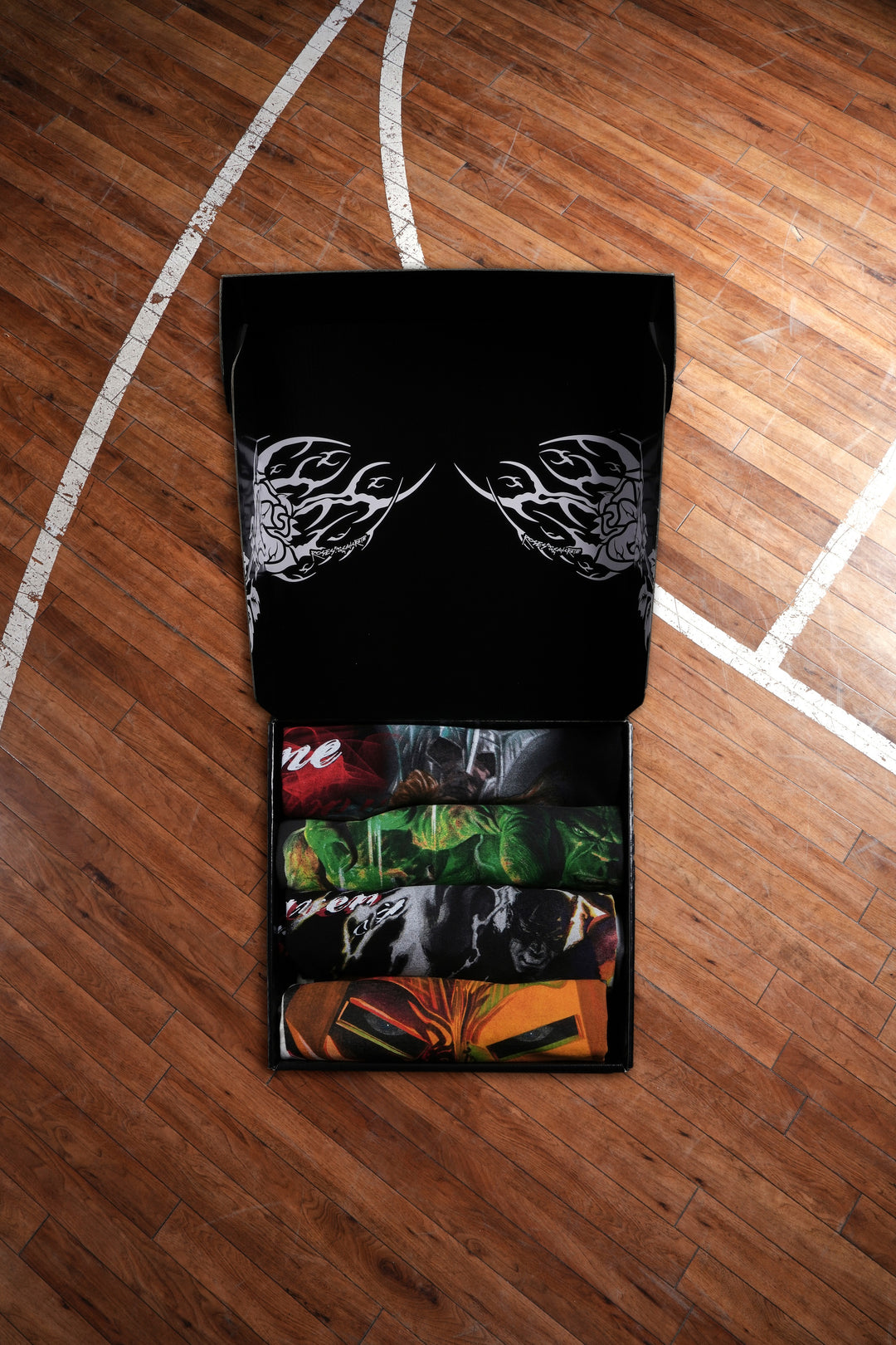 Marvel Avengers Side By Side 199X Tee "Box Set" in Multi Color