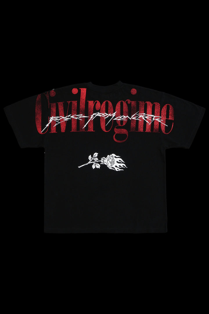 Exorcist American Classic Oversized Tee in Black