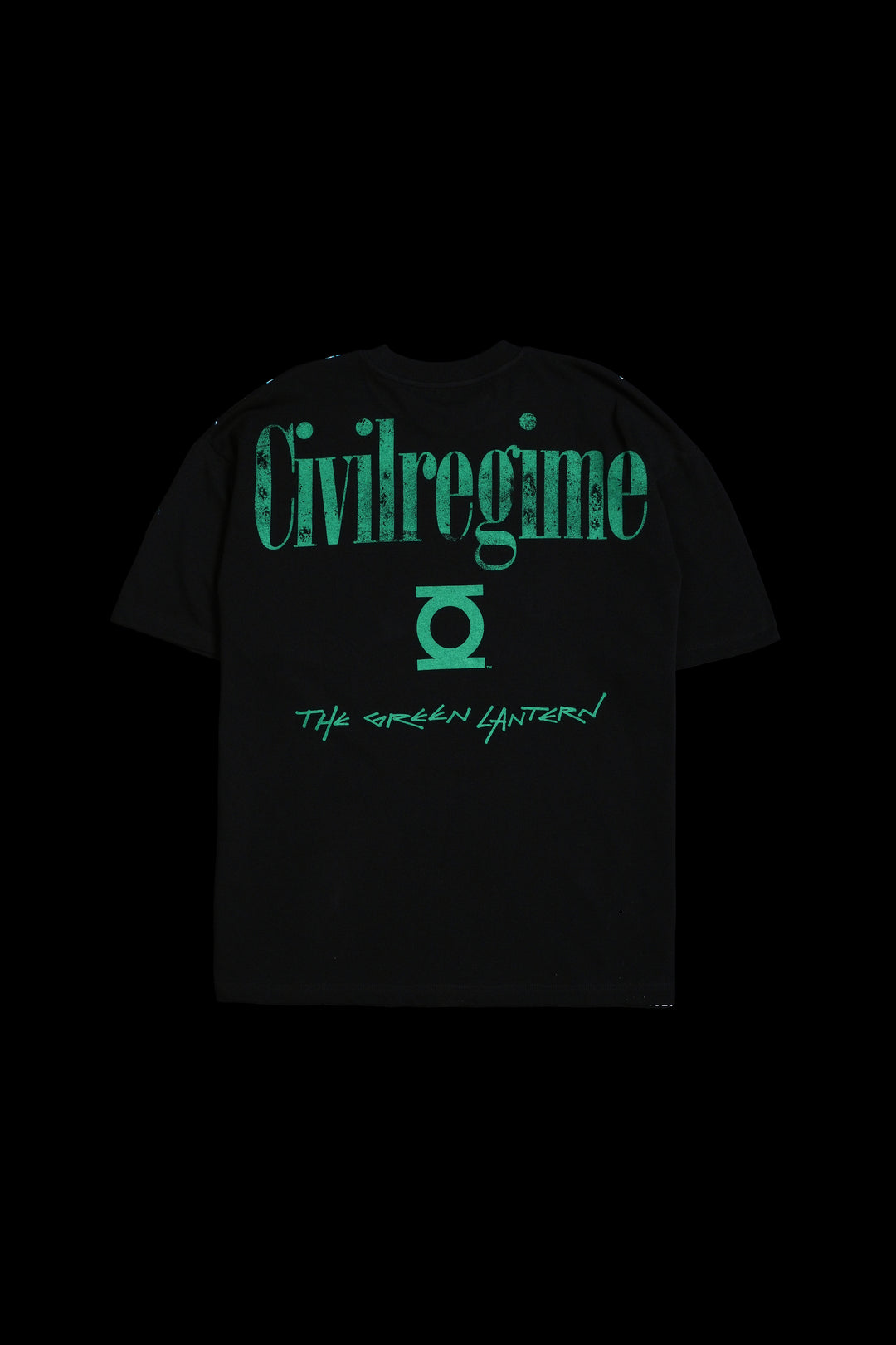 The Ring Lied American Classic Oversized Tee in Black