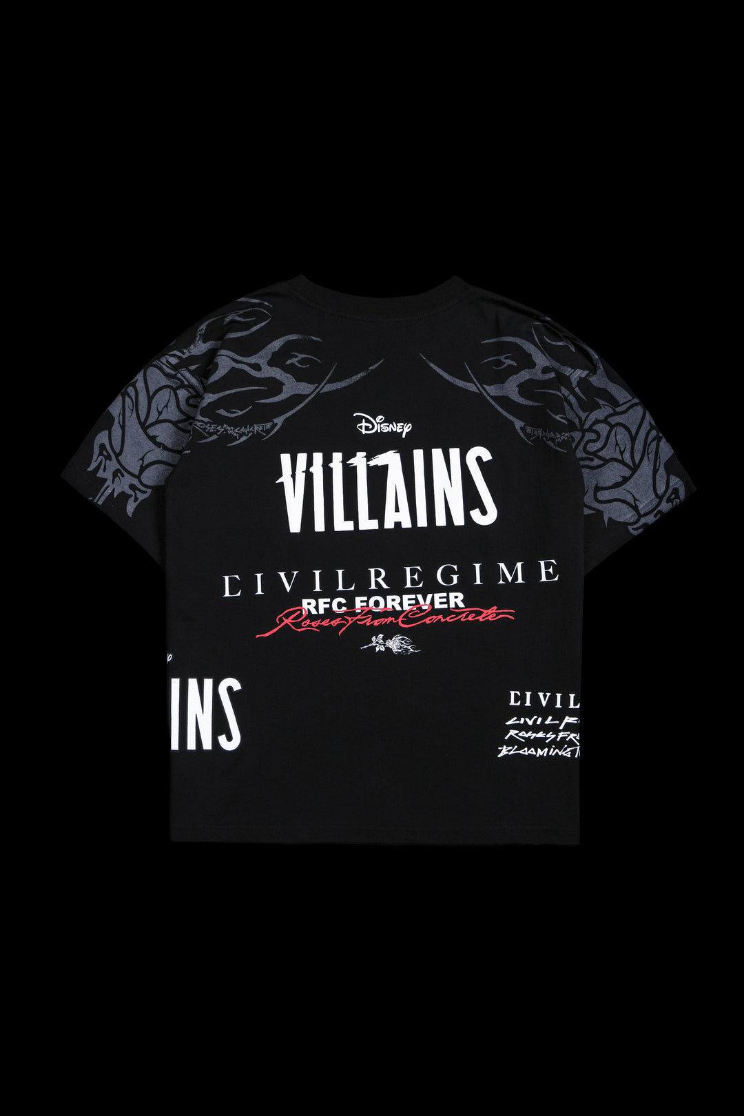 Sire Scar Boxy Tee in Black