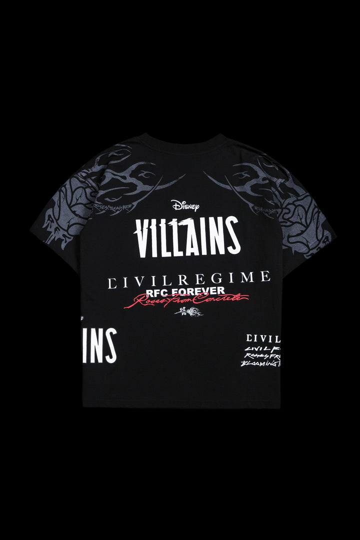 Sire Scar Boxy Tee in Black