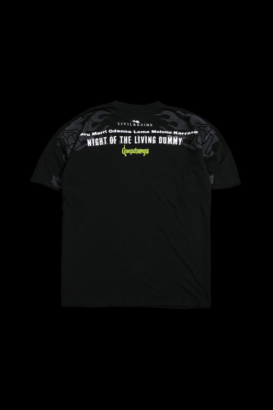 Living Dummy American Classic Oversized Tee in Black